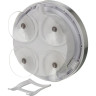 Часы BRESSER MyTime Thermo/Hygro Bath, водонепроницаемые, серые 75729